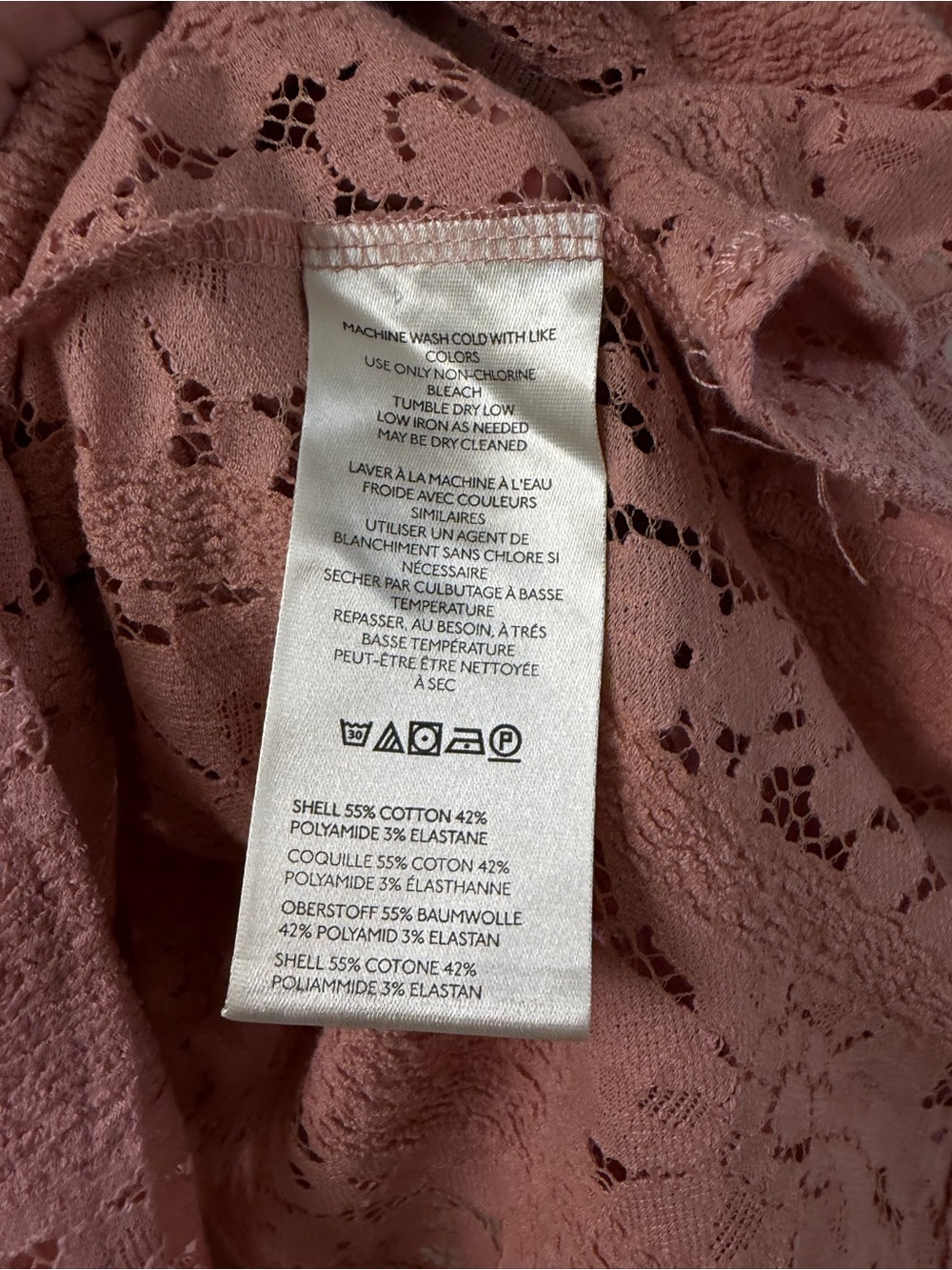 Free People NWT Stacey Lace Rose Crop Top Small - Picture 6 of 7